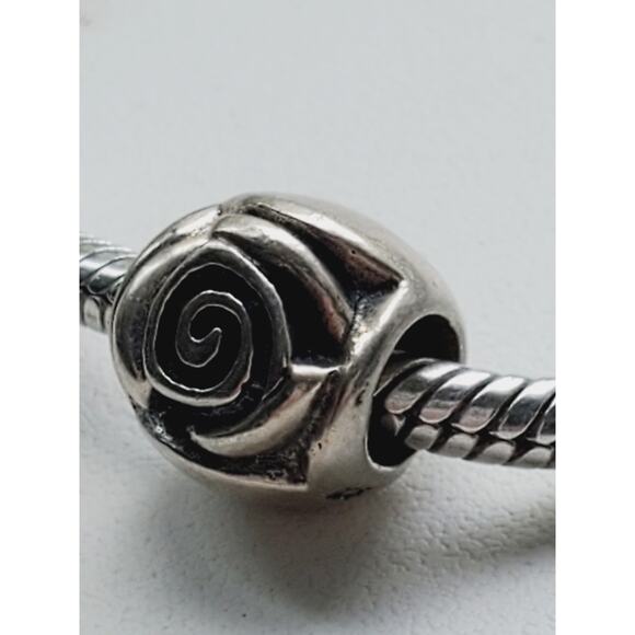 Pandora Ale Sterling Silver 925 Rose Bead Charm 79394 - Picture 2 of 6
